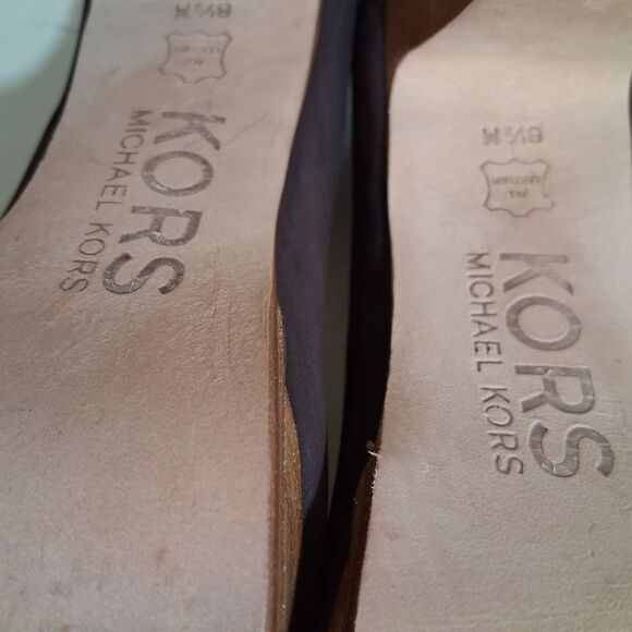 Michael Kors Brown Suede Heels Size 8.5M - Picture 5 of 5